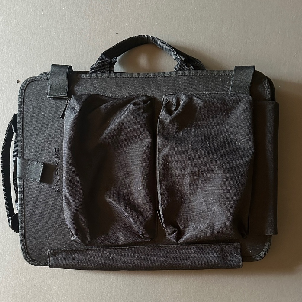 Moleskine Charcoal Laptop Bag for Men